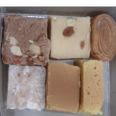 Ghee Assorted Sweets Box (250gms)